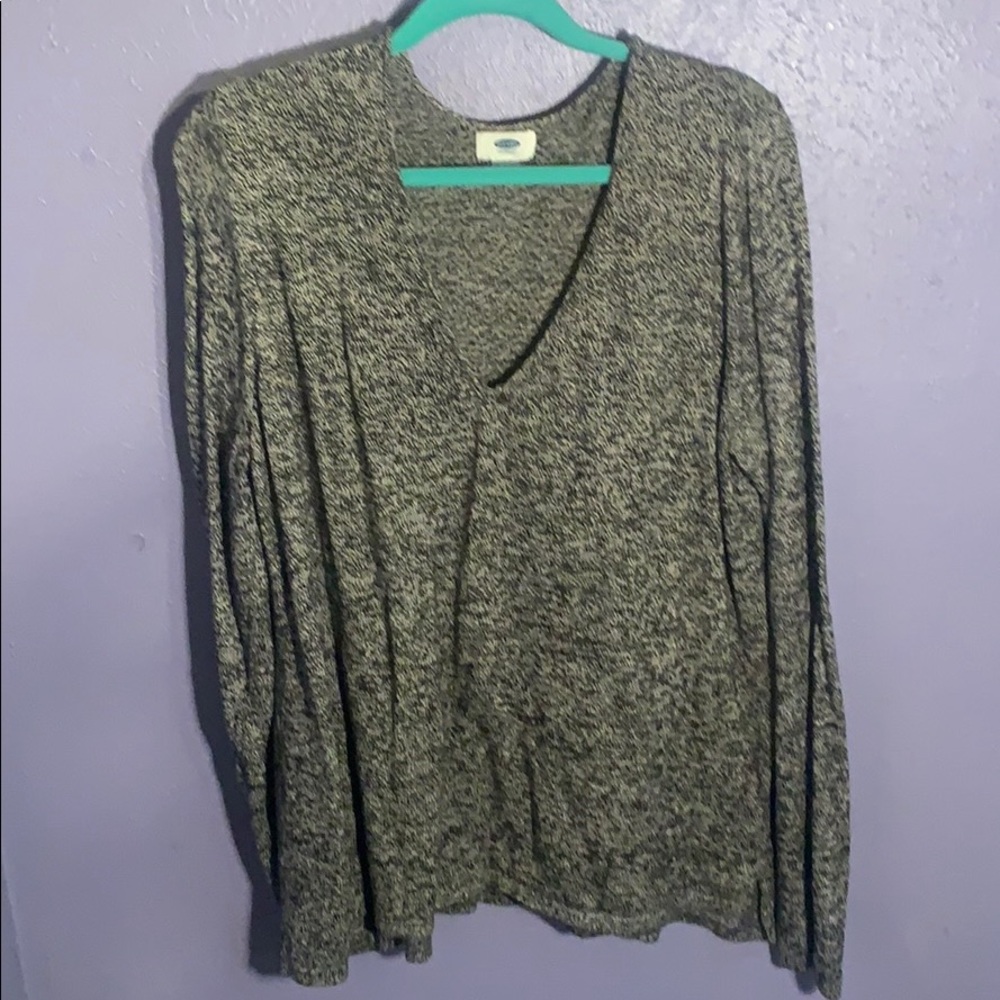 Gray sweater